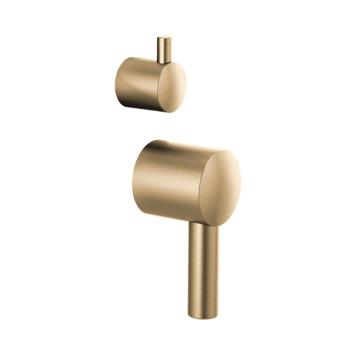 [BRI-HL75P75-GL] Brizo HL75P75-GL Odin Pressure Balance Integrated Trim Lever Handles Brilliance Luxe Gold