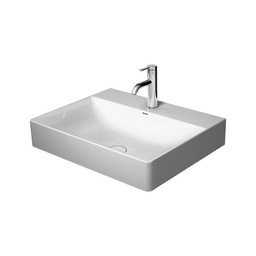 [DUR-2353600070] Duravit 235360 DuraSquare Without Tap Holes Furniture Washbasin