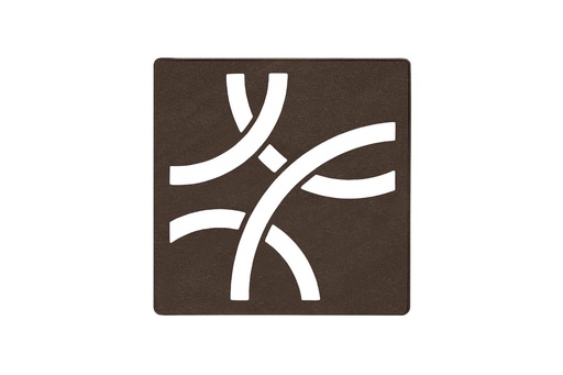 [SCH-KDIF4GRKTSOBD6] Schluter KDIF4GRKTSOBD6 Kerdi-Drain Grate Kit 4" Bronze Curve