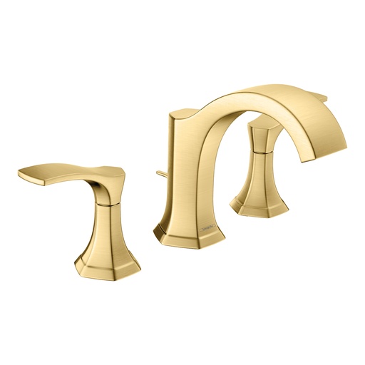 [HAN-04813250] Hansgrohe 04813250 Widespread Faucet 110 With Pop Up Drain 1.2 Gpm Brushed Gold Optic