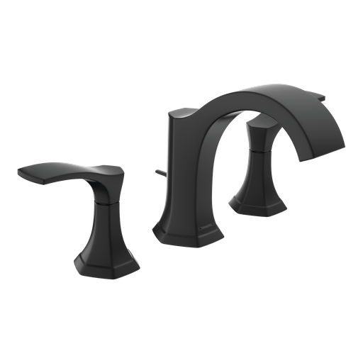 [HAN-04813670] Hansgrohe 04813670 Widespread Faucet 110 With Pop Up Drain 1.2 Gpm Matte Black