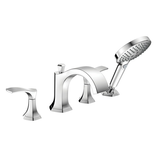 [HAN-04817000] Hansgrohe 04817000 4 Hole Roman Tub Set Trim With 1.75 Gpm Handshower