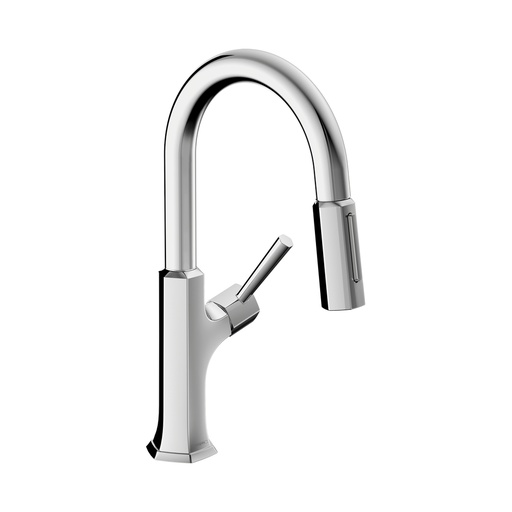 [HAN-04853000] Hansgrohe 04853000 Prep Kitchen Faucet 2 Spray Pull Down 1.75 Gpm
