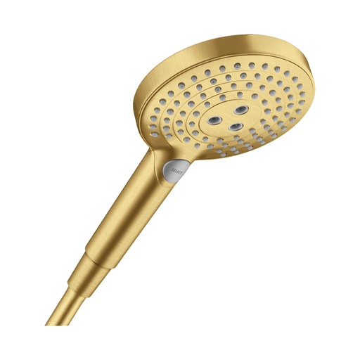 [HAN-26037251] Hansgrohe 26037251 Raindance Select S 120 Handshower 2.5Gpm Brushed Gold Optic