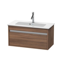 [DUR-KT642307979] Duravit KT6423 Ketho Wall Mounted Compact Vanity Unit Natural Walnut