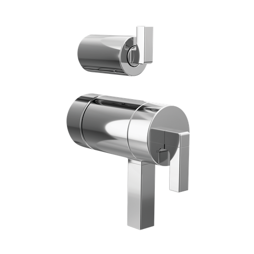 [BRI-HL7522-PC] Brizo HL7522-PC Frank Lloyd Wright Integrated Diverter Trim Lever Handle Kit Polished Chrome
