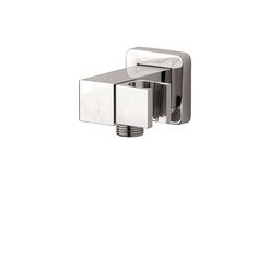 [AQB-01421PC] Aquabrass 1421 Waterways And Hook Square Waterway With Hook Polished Chrome