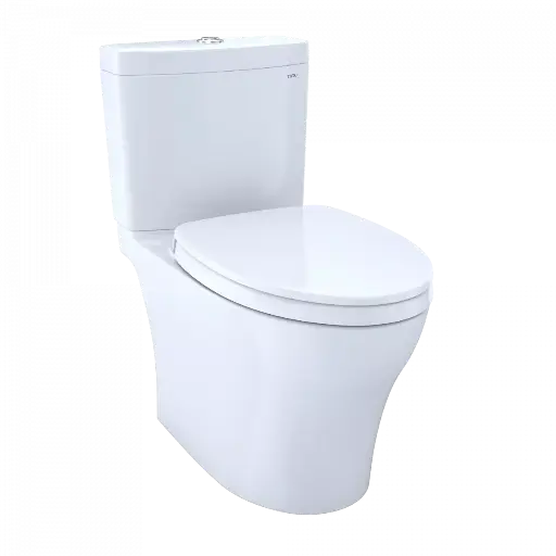 [TOTO-MS446124CEMFGN#01] TOTO MS446124CEMFGN#01 Aquia IV Two Piece Elongated Dual Flush Toilet Cotton