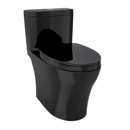 [TOTO-MS646124CEMFN#51] TOTO MS646124CEMFN#51 Aquia IV One Piece Elongated Toilet Ebony