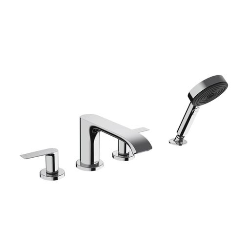 [HAN-75443001] Hansgrohe 75443001 Vivenis 4-Hole Roman Tub Set Trim Chrome