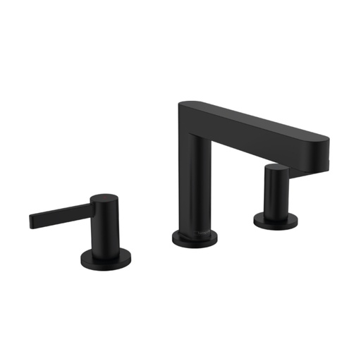 [HAN-76033671] Hansgrohe 76033671 Finoris Wide Spread Faucet 110 With Pop-Up Drain Matte Black