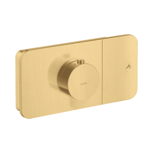 [HAN-45711251] Hansgrohe 45711251 Axor One Thermostatic Module Trim Brushed Gold Optic