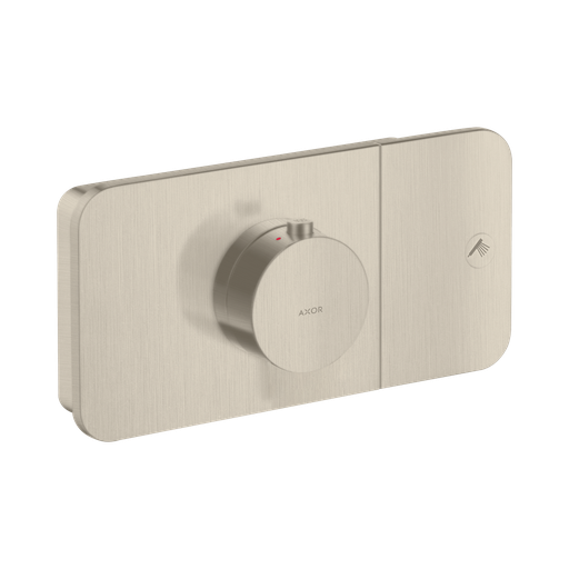 [HAN-45711821] Hansgrohe 45711821 Axor One Thermostatic Module Trim Brushed Nickel