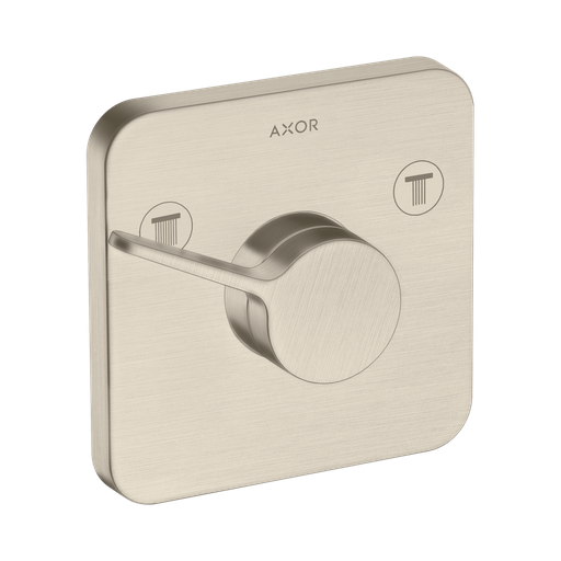 [HAN-45772821] Hansgrohe 45772821 Axor One Showerhead Diverter Trim Brushed Nickel