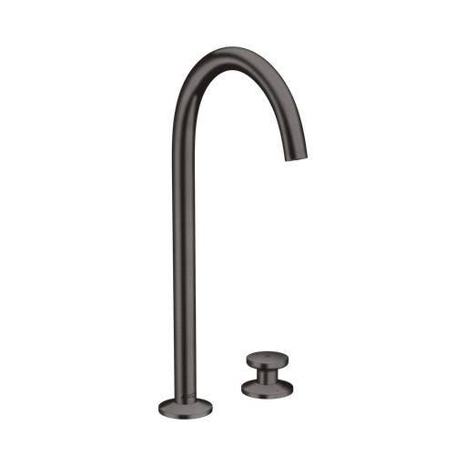 [HAN-48060341] Hansgrohe 48060341 Axor One 2-Hole Single Handle Faucet 260 Brushed Black Chrome