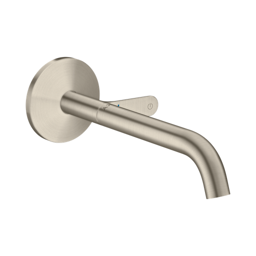 [HAN-48112821] Hansgrohe 48112821 Axor One Wall Mounted Single Handle Faucet Select Brushed Nickel