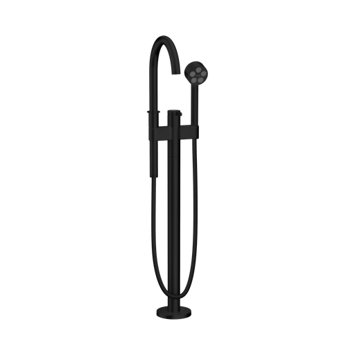 [HAN-48441671] Hansgrohe 48441671 Axor One Freestanding Tub Filler Trim With Handshower Matte Black