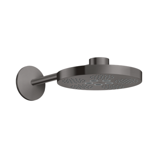 [HAN-48481341] Hansgrohe 48481341 Axor One Showerhead 280 2-Jet With Showerarm Trim Brushed Black Chrome