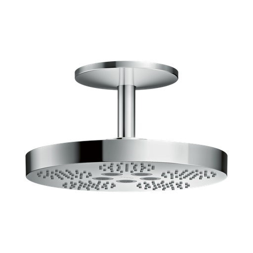 [HAN-48483001] Hansgrohe 48483001 Axor One Showerhead 280 2-Jet With Ceiling Mount Trim Chrome