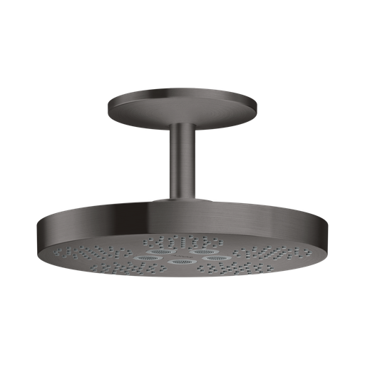 [HAN-48483341] Hansgrohe 48483341 Axor One Showerhead 280 2-Jet With Ceiling Mount Trim Brushed Black Chrome