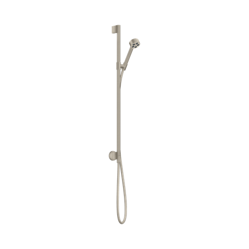 [HAN-48793821] Hansgrohe 48793821 Axor One Wallbar Set 75 1-Jet With Wall Outlet Brushed Nickel