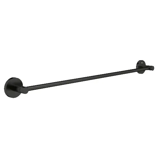 [GRO-403662431] Grohe 403662431 Essentials 24" Towel Bar Matte Black