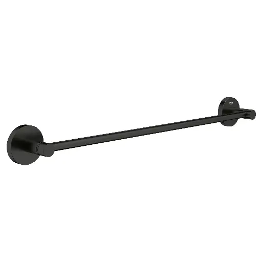 [GRO-406882431] Grohe 406882431 Essentials 18" Towel Bar Matte Black