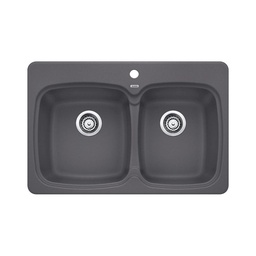 [BLA-401476] Blanco 401476 Vienna 210 Double Drop In Kitchen Sink