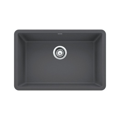 [BLA-401891] Blanco 401891 Precis U 27 Single Undermount Kitchen Sink Cinder