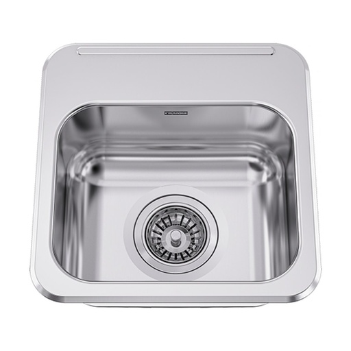 [FRA-LBS9106-1] Franke LBS9106-1 Topmount Single Sink With Ledge Stainless Steel