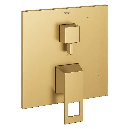 [GRO-29422GN0] Grohe 29422GN0 Eurocube Pressure Balance Valve Trim Brushed Cool Sunrise