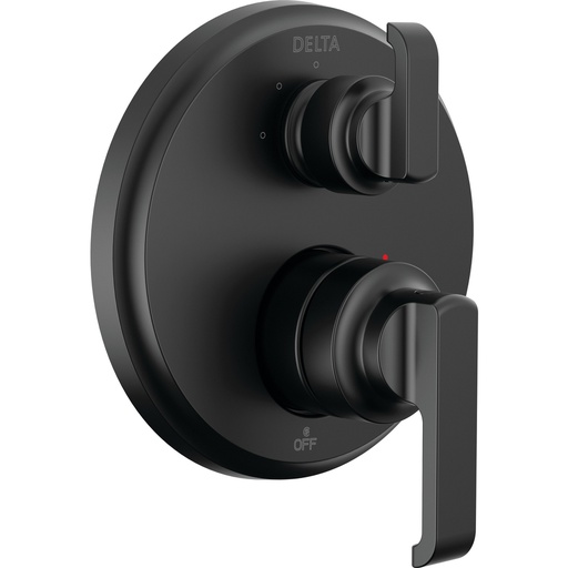 [DEL-T24889-BL] Delta T24889-BL Tetra 14 Series Integrated Diverter Trim 3-Setting Matte Black