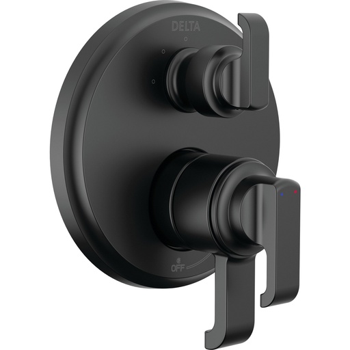 [DEL-T27889-BL] Delta T27889-BL Tetra 17 Series Integrated Diverter Trim Matte Black