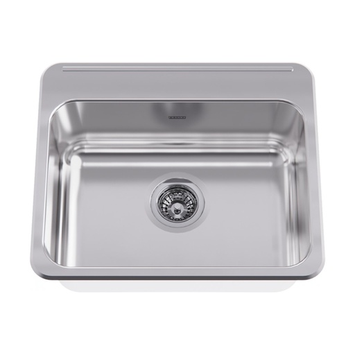 [FRA-LBS4008P-1] Franke LBS4008P-1 Single Sink With Ledge Stainless Steel