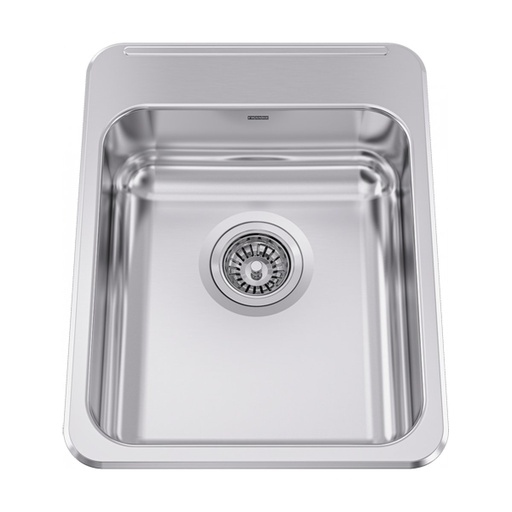 [FRA-ALBS6406P-1-3] Franke ALBS6406P-1-3 Single Sink With Ledge 18 Gauge Stainless Steel