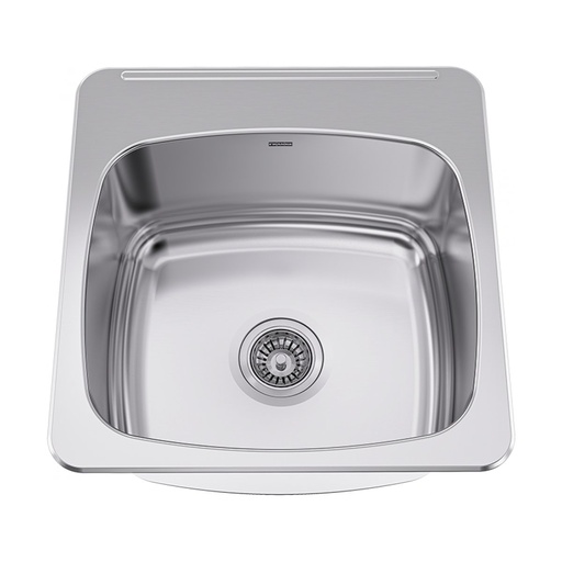 [FRA-LBS6810P-1] Franke LBS6810P-1 Topmount Single Bowl With Ledge Stainless Steel