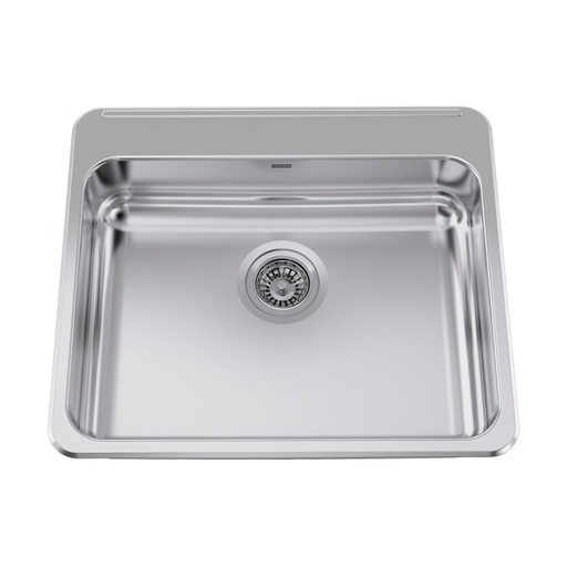 [FRA-ALBS6106P-1] Franke ALBS6106P-1 Single Sink With Ledge 18 Gauge Stainless Steel