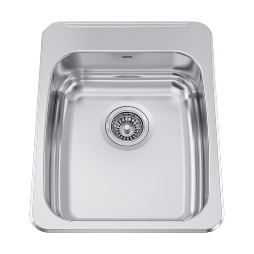 [FRA-ALBS7506P-1-3] Franke ALBS7506P-1-3 Single Sink With Ledge 18 Gauge Stainless Steel