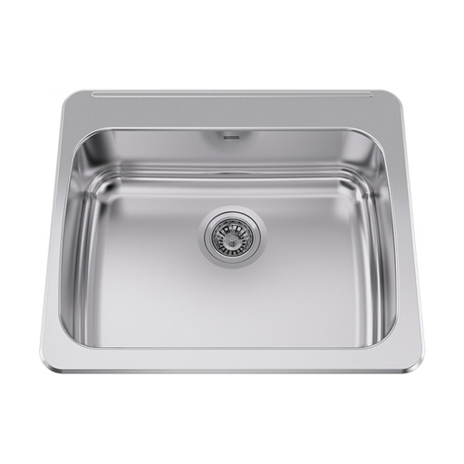 [FRA-ALBS7306P-1-1] Franke ALBS7306P-1-1 Single Sink With Ledge 18 Gauge Stainless Steel